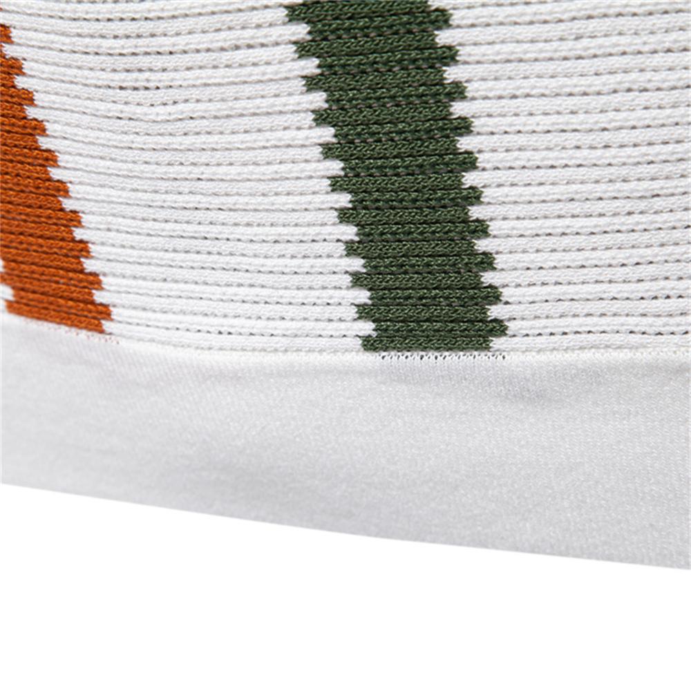 AIOPESON Men's Knitted Polo Shirt Breathable Striped Casual V Neck Turn Down Collar High Quality Polo Shirt Men