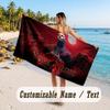 Custom Name Large Beach Towel,Kontra K Quick Absorbent Towel For Outdoor Travel Poolside
