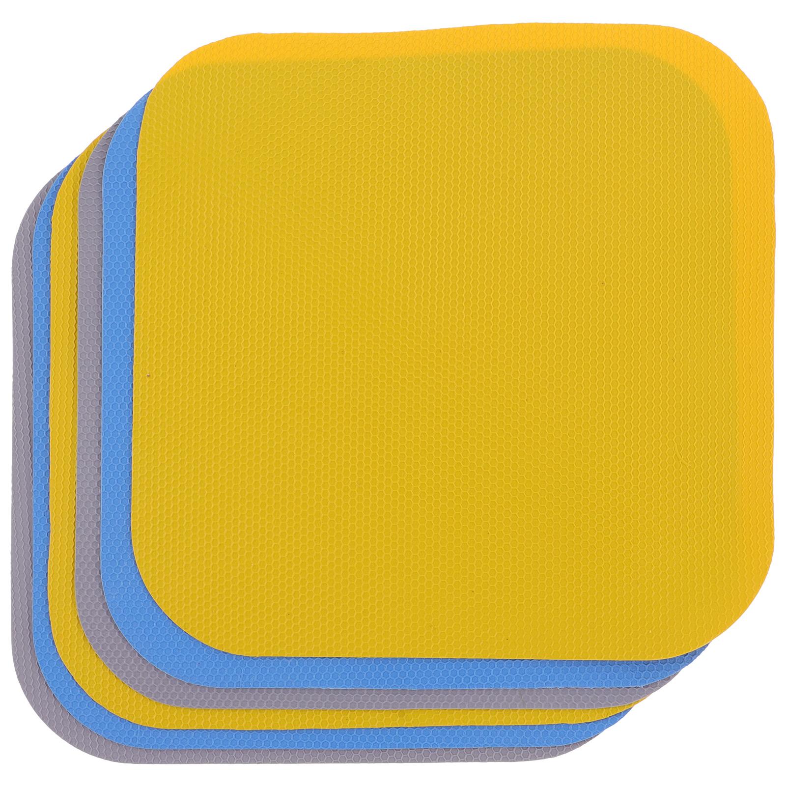 

6 Pcs Fixture Rubber Bottle Opening Mat Can Openers Grippers Jar Lid Grips Pads