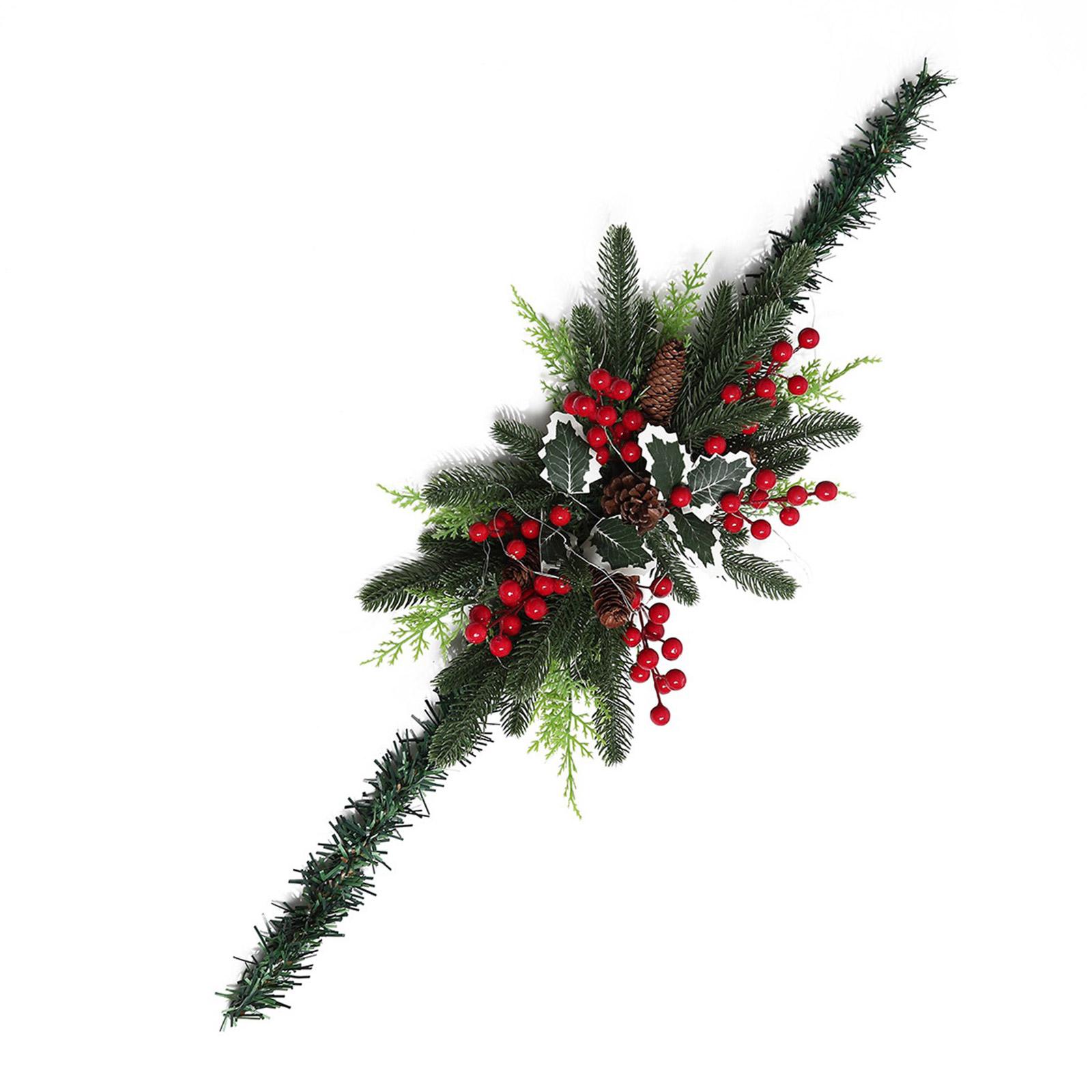 

Handmade Mailbox Wreath Hanging Pendant Elegant Garlands Pine Cones Dead Branches for Home Decoration Enthusiasts