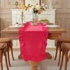 Rectangular Dinning Table Runner Solid Color Tables Cover Household Table Flag  Dining Table