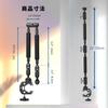 NEEWER 55cm Magic Arm with Adjustable Overhead Shooting Clamp Dual Ball Head Smartphone Holder 1/4" and 3/8" Screws ARRI Articulating Mount Crab Clamp