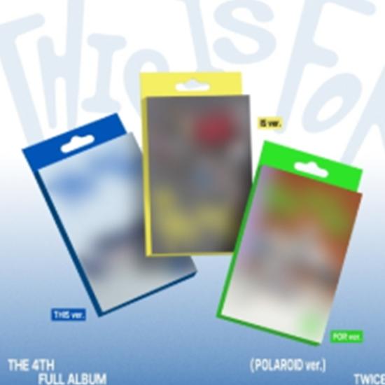 

TWICE 4th THIS IS FOR (POLAROID ver.) - Release date 2025-07-11 0