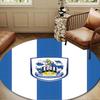 Hudders-field Football Spirit Round mat Home Decor, Chair rug For livingroom,Bedroom, doormat home decor Birthday Gift Christmas Gifts