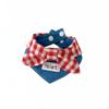 Dog Bandana, Bowknot Scarf, Adjustable Bib for Small Animals XS (2024cm)