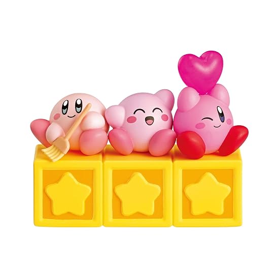 Re-Ment Kirby's Dream Land 30th Anniversary "Line 'Em Up! Poyotto Collection" BOX Product, 6 Types T