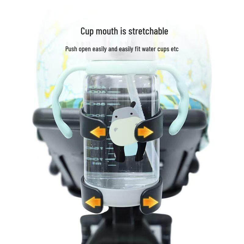 Universal Baby Stroller & Bicycle Cup Holder - Child Bottle Holder for Strollers and Scooters