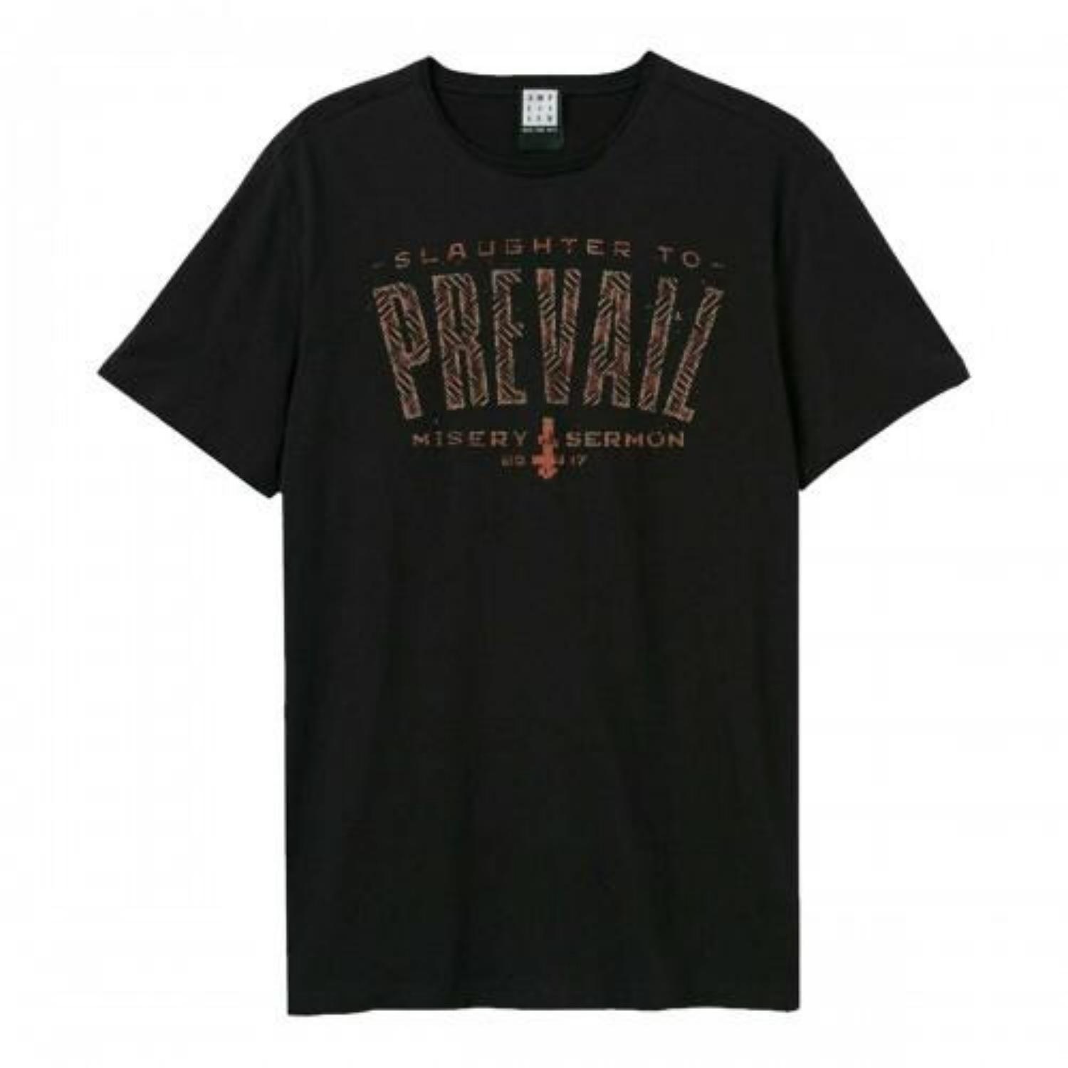 Amplified Unisex Adult Animal Print Slaughter To Prevail Logo T-Shirt S разноцветный