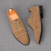 Fashion New Fashion Men's Charm Pointed Suede Leather Oxford Flats Casual Shoes Male Homecoming Wedding Dress Prom Zapatillas Hombre