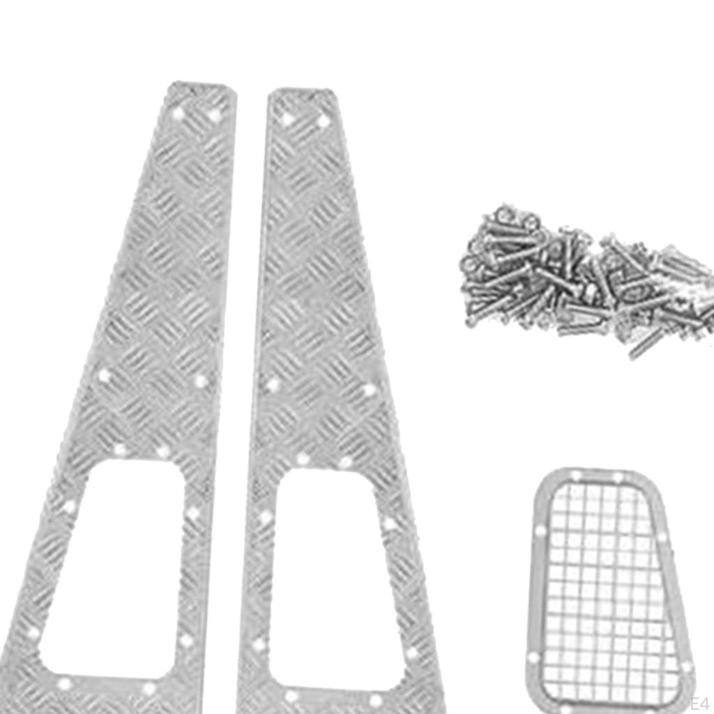 1:10 RC Crawler Engine Cover Trim with Non- And Mounting Hardware