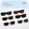 Unisex Oval Sunglasses: European & American Style, Fashionable Small Frame, UV Protection, Perfect for Driving.