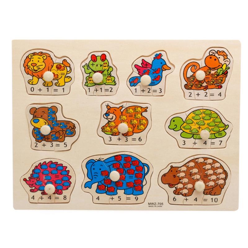 Colorful Alphabet Wooden Pegged Puzzle For Boys And Girls Above 3 Years Old