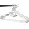 10PCS Clothes Hanger Durable Hanger ABS Heart Pattern Coat Hanger for Adult Children Clothing Hanging Supplies