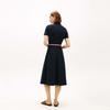 Tommy Hilfiger Casual Color-Block Waist-Tie A-Line Polo Dress Women Dresses XW0XW07936