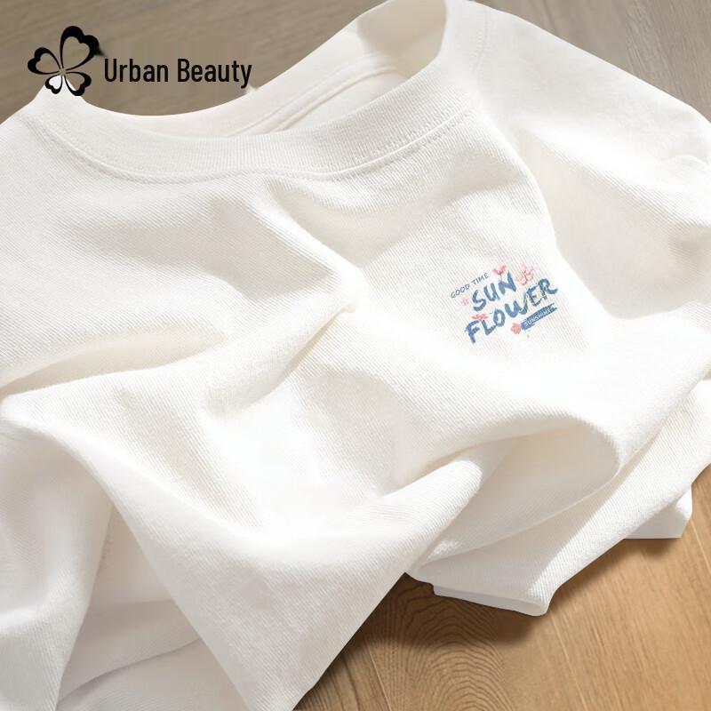 Women s 2026 Summer Pure Cotton Graphic T-Shirt XL