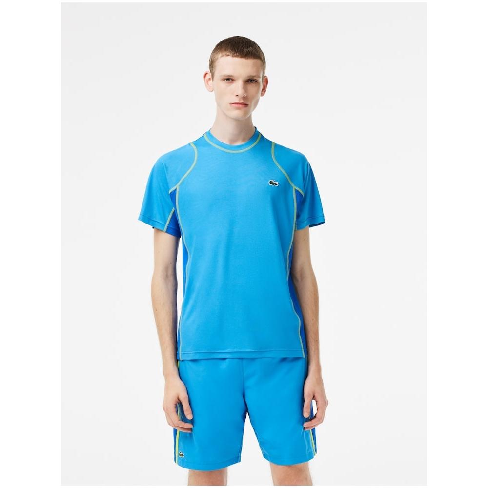 

LACOSTE [Online Exclusive] Men s Side Color Short Sleeve T Shirt TH5198 53G CDD Q2NTH5198 53GCDD