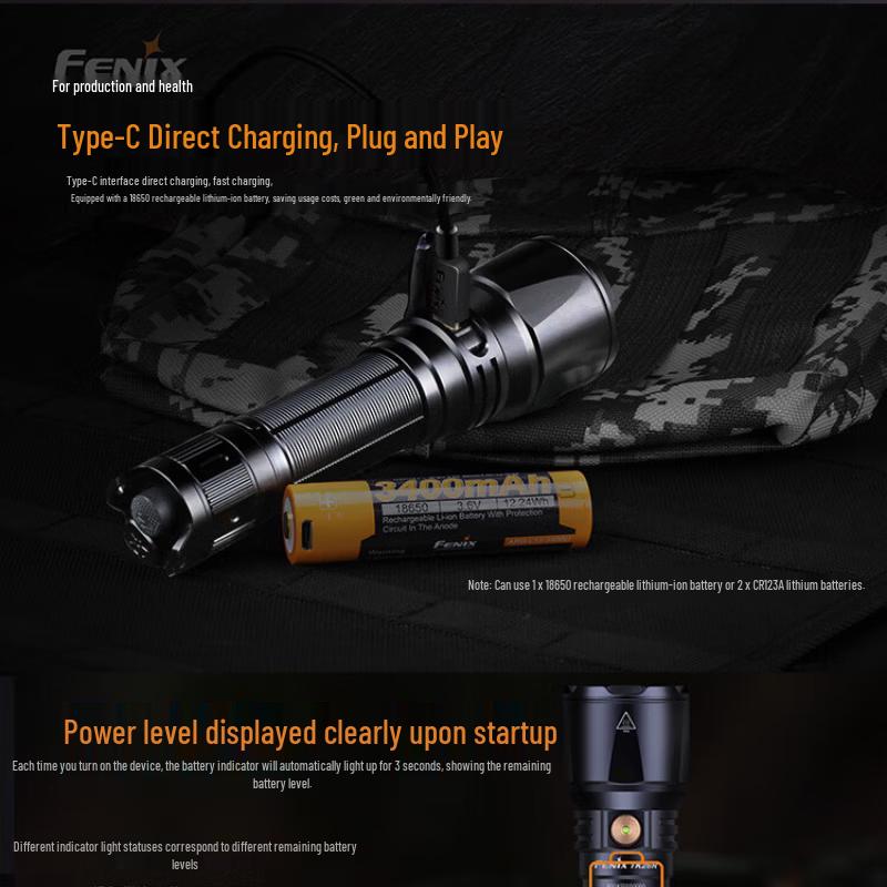 Fenix TK26R Rechargeable Tactical Flashlight
