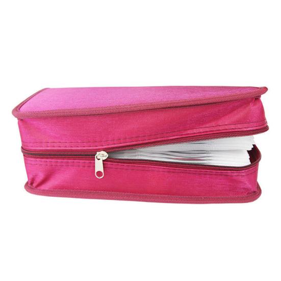 128 Discs DVD Zipper Album Storage CD Holder Case Wallet Carrying Bag Organizer