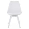 MARK Chair - White / White Legs X 3