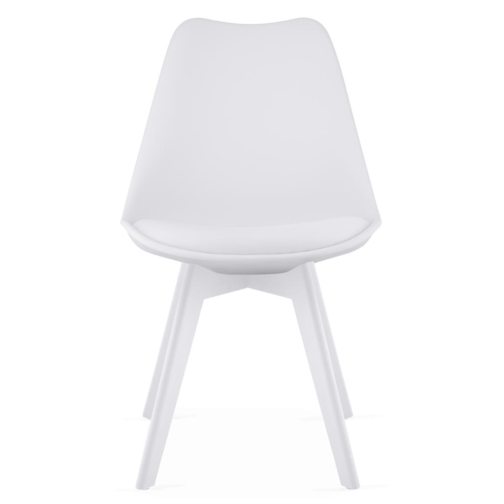 MARK Chair - White / White Legs X 3