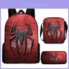 Spiderman Kids Backpack 3 Piece Set Oxford Fabric Lightweight Breathable For School