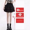 Women's Summer Ballet-Style High-Waisted Ruffled Mini Skirt