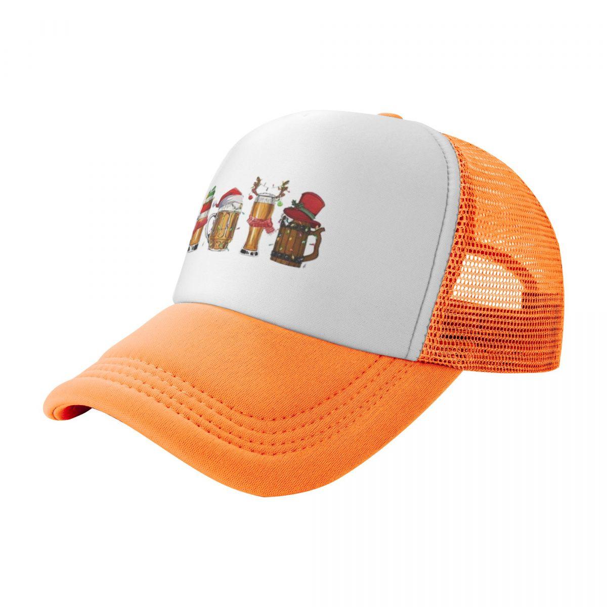 

Gothic Merry Christmas Beers Santa Hiking Baseball Caps For Mens Personalized Female Beach Coquette Hat Trucker Cap One Size