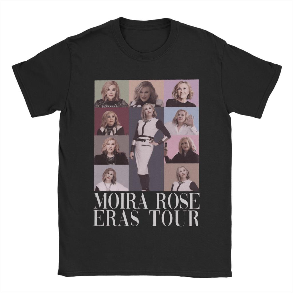 Catherine O'Hara Moira Rose Men's T Shirts  Novelty Tees Short Sleeve Crewneck T-Shirts Pure Cotton 4XL 5XL 6XL Clothes