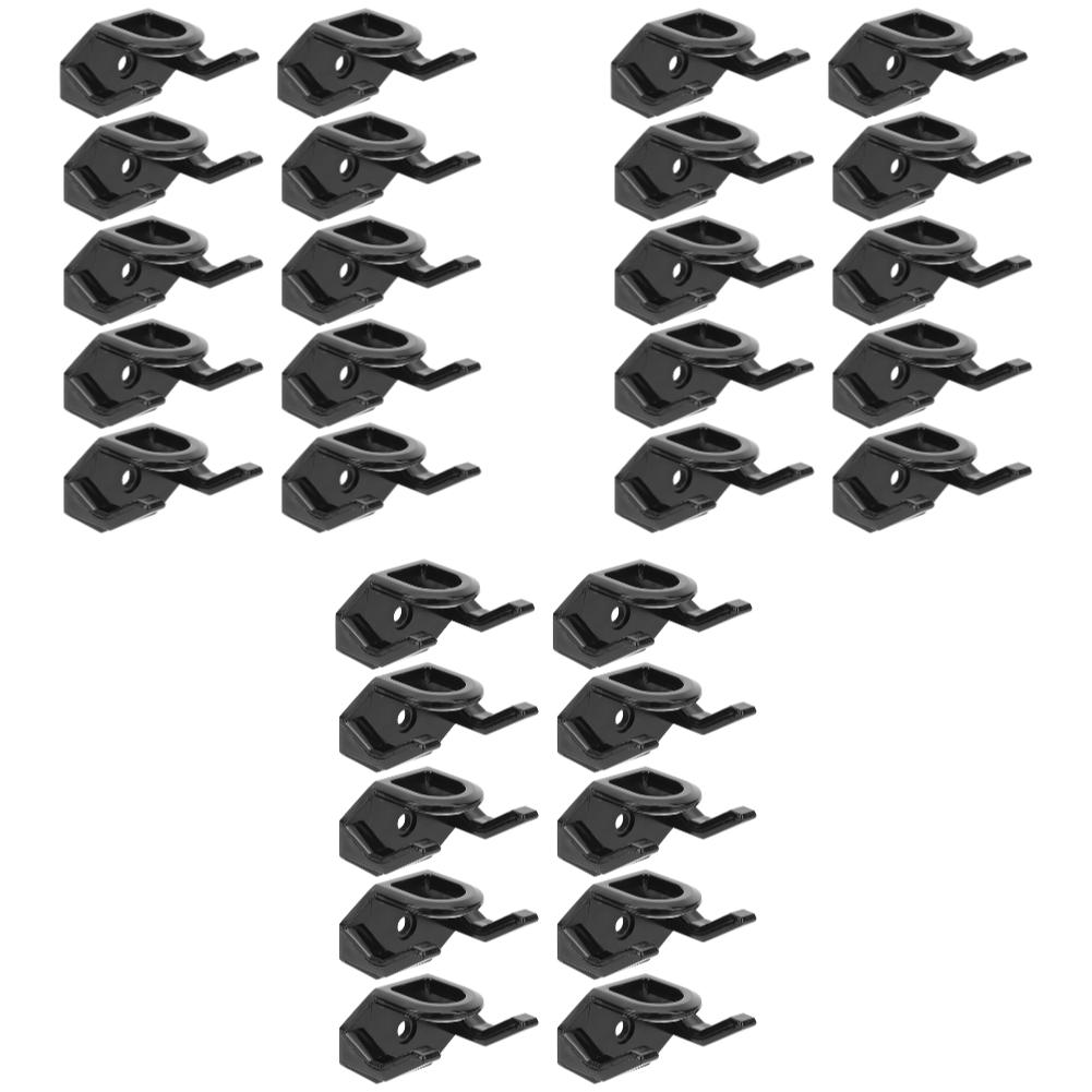 10 Stück Hutablagen Mehrzweck Wandmontage Hut Organizer Minimalistischer Hut-Präsentationshalter für Schranktür Wand