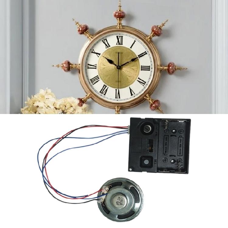 Křemenné hodiny s příjemným zvoněním, jednoduché do každé místnosti a profesionálního prostředí