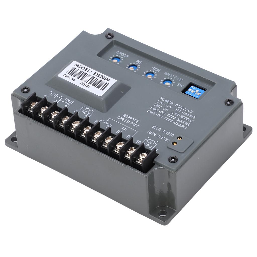 Engine Speed Controller Electronic Governor Diesel Generator Control Regulator EG2000 1224VDC