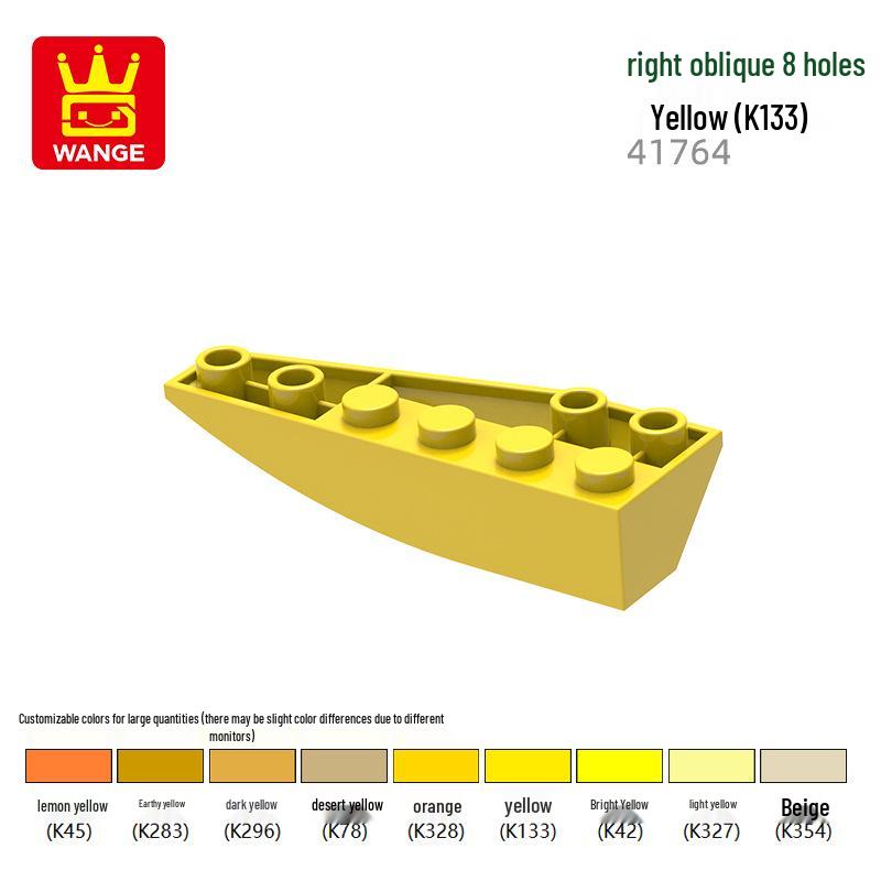 Wange Small Particle Building Blocks: Models 43710, 43711, 41765, 41764, 50955, 42862W 100g