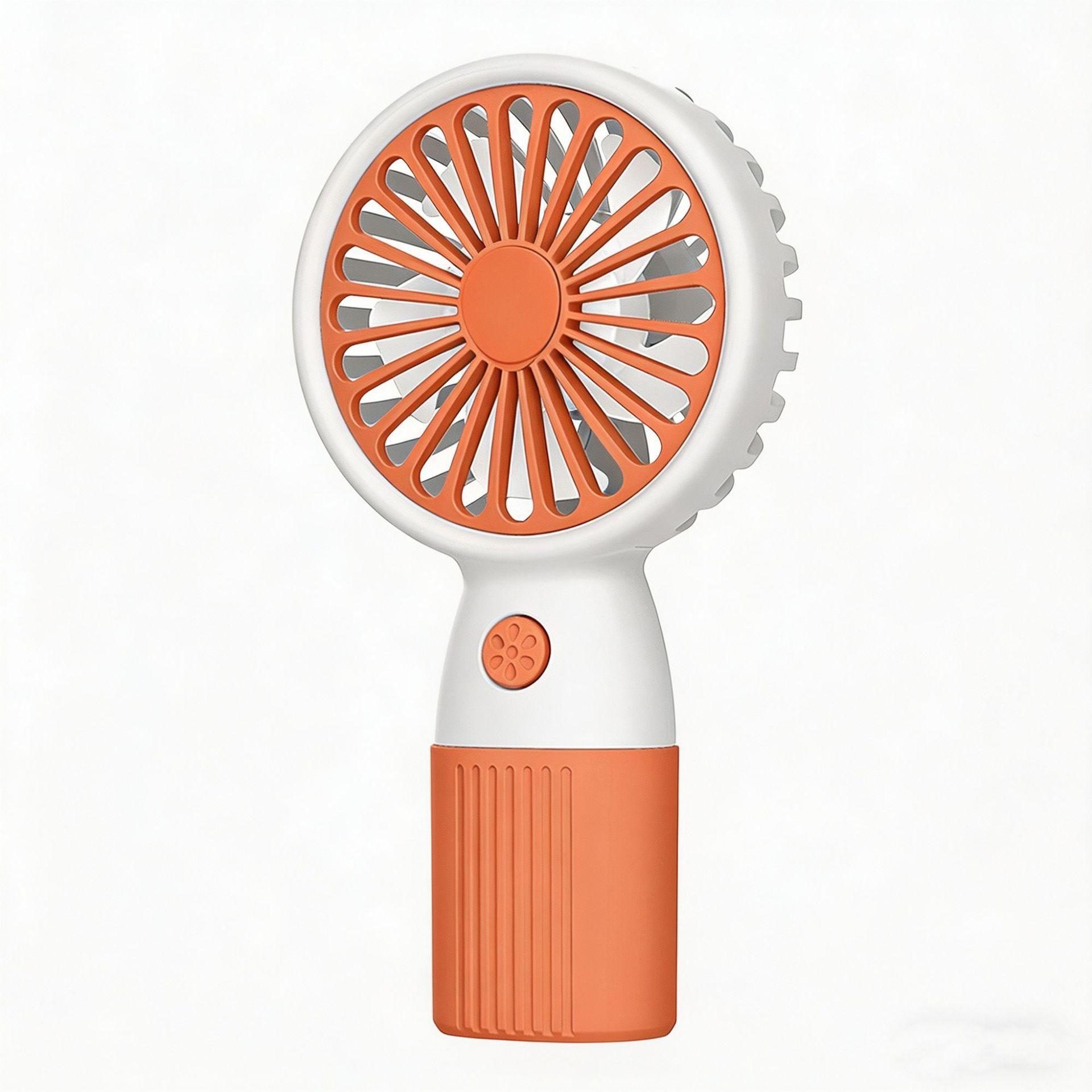

Portable USB Rechargeable Electric Fan for Students and Kids 7.8MM x 3.7MM x 14MM оранжевый