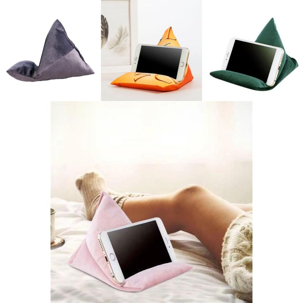 Stojak na tablet w formie poduszki, do wygodnego czytania