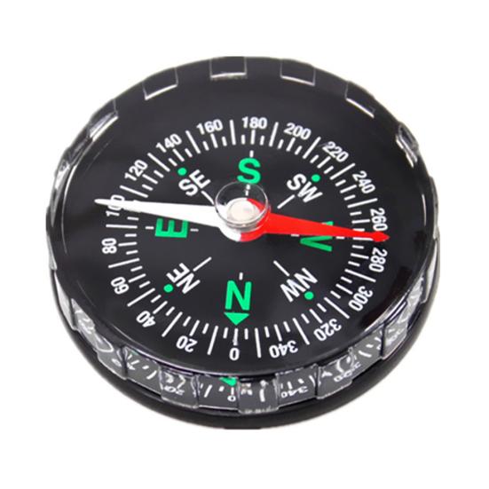 45mm Mini Liquid Filled Camping Navigator Pocket Survival Compass Hiking Outdoor