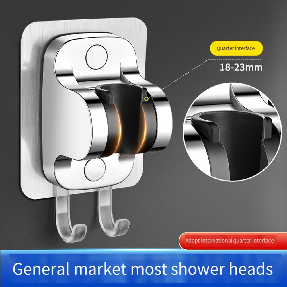 Adjustable No Punch Shower Head Bracket Adjustable