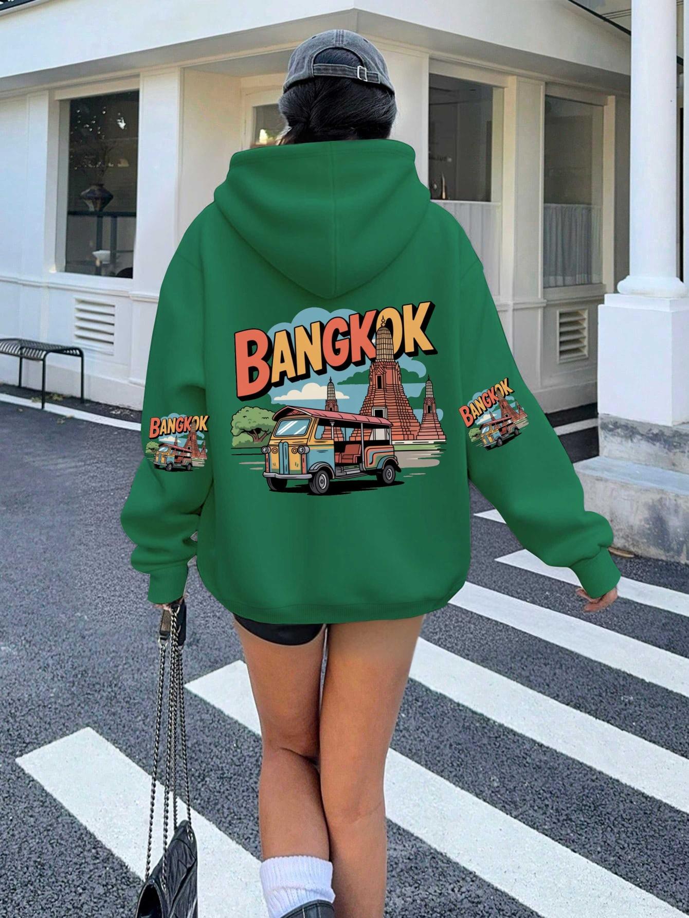 

Bangkok tuk uk wat arun summer women s hoodies XXL