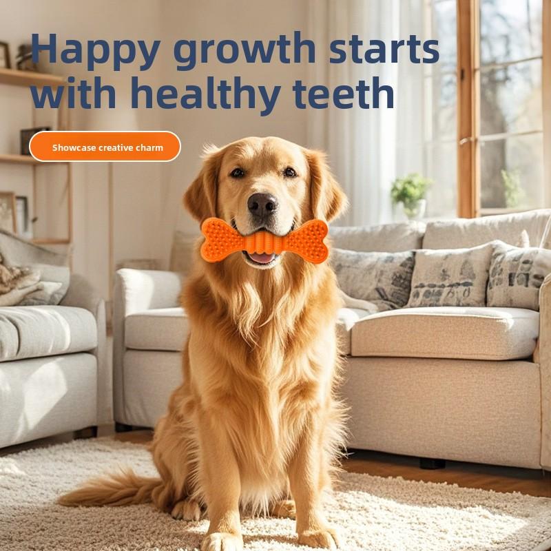 Soft Spines, Nail Bones, Toy Teeth Grinding, Teeth Cleaning, Medium-sized Dog Toys That Can't Be Chewed Through