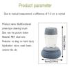 5Pcs Press Type Dish Cleaning Brush Creative Soap Dispensing Dishwashing Tool  Kitchen Accessories