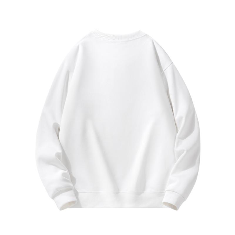 Men's Trendy Stand Collar Long Sleeve Minimalist Graphic Print Sweatshirt For Travel And Daily Wear.