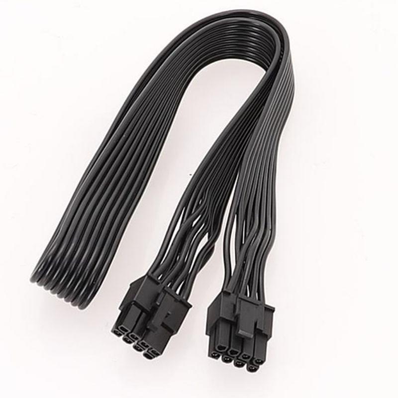 PCIe 8-контактный штекер на 8-контактный (6 + 2) Кабель-разветвитель PCIExpress 8-контактный для питания процессора или видеокарты, кабель для видеокарты