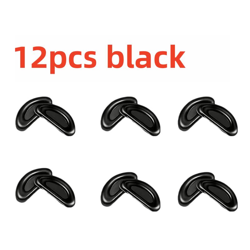 

6 or 12 pairs Nose Pads, Anti-Slip, Plastic Frame, Reinforced Air Cushions, Odorless, Fit Eyeglasses & Fashion Glasses