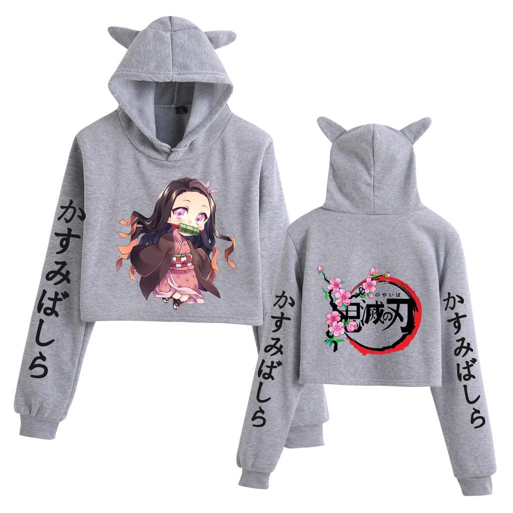 Kimetsu No Yaiba Demon Slayer Hoodies Anime Kamado Nezuko Graphic Print Harajuku Hoodie Unisex Y2k Clothing Sudadera