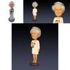 Figurine d'Action Résine Naturelle Jubilé de Platine de la Reine Emballage Carton Peint à la Main Décoration de Bureau