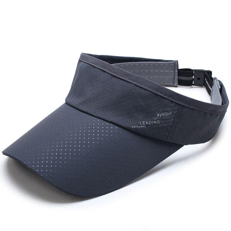 Mens And Womens New Summer Quick Drying Mesh Roofless Outdoor Sunshade Hat