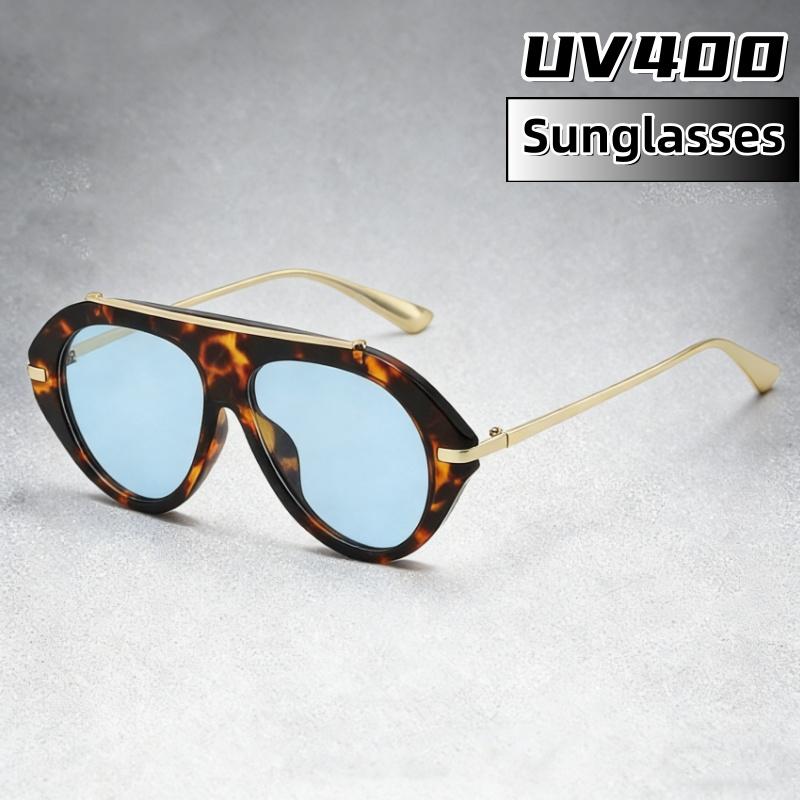 Extra-large Pilot Sunglasses for Men Women Modern Vintage Style Outdoor Activities Street Photography UV Resistant Glasses