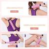 LEEPWEI Foam Myofascial Yoga Trigger Point Massage Set for Beginners and Home Includes Storage Light Pink Roller, Release, Pole, Ball, 4-Piece Use,