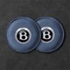 2Pcs Car Coaster For New Bentley Flying Spur Continental GT Bentayga Mulsanne Non-Slip Water Cup Pad Holder Interior Accessories HS2
