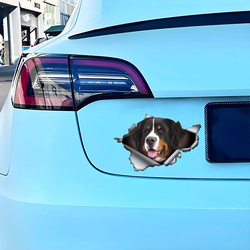 Bernese Mountain Dog Car Bumper Window Stickers For Car Truck Van Fashion Decals Vinyl Material Stickers
