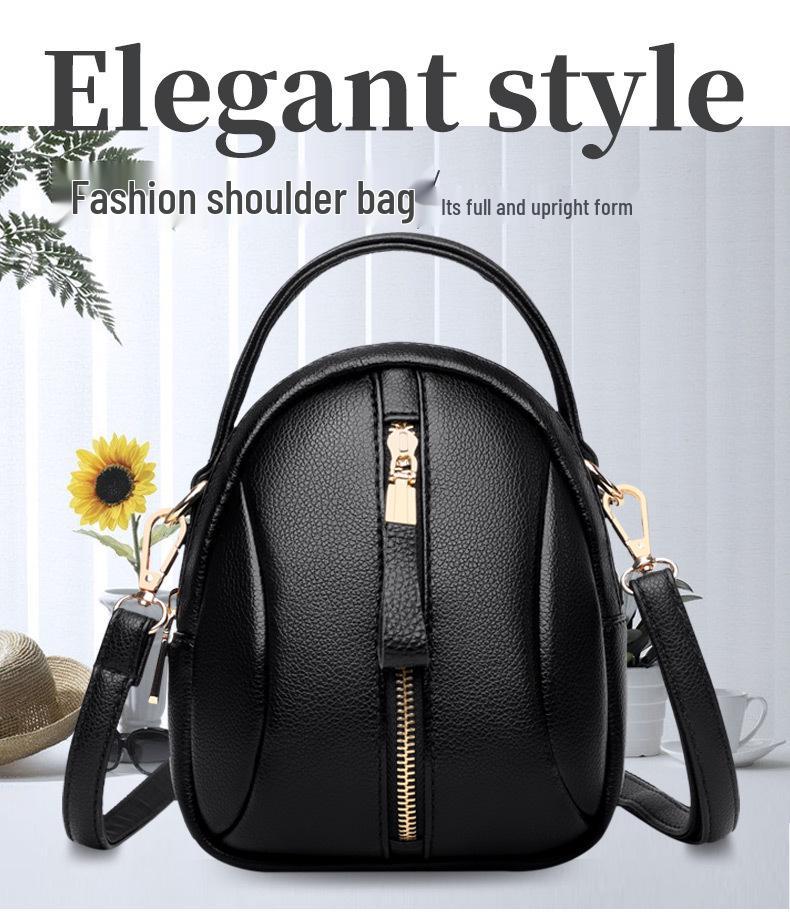Modna damska torba crossbody 2025 z wieloma przegrodami - Koreański styl, codzienna torba na ramię na telefon dla mam i pań